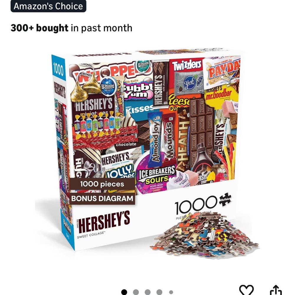 Hersheys Sweet Candy 1000 Piece Jigsaw Puzzle 🧩